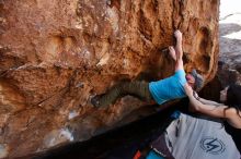 Bouldering in Hueco Tanks on 11/02/2018 with Blue Lizard Climbing and Yoga

Filename: SRM_20181102_1135101.jpg
Aperture: f/4.0
Shutter Speed: 1/500
Body: Canon EOS-1D Mark II
Lens: Canon EF 16-35mm f/2.8 L