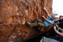 Bouldering in Hueco Tanks on 11/02/2018 with Blue Lizard Climbing and Yoga

Filename: SRM_20181102_1135211.jpg
Aperture: f/4.0
Shutter Speed: 1/640
Body: Canon EOS-1D Mark II
Lens: Canon EF 16-35mm f/2.8 L