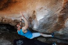 Bouldering in Hueco Tanks on 11/02/2018 with Blue Lizard Climbing and Yoga

Filename: SRM_20181102_1208160.jpg
Aperture: f/4.0
Shutter Speed: 1/320
Body: Canon EOS-1D Mark II
Lens: Canon EF 16-35mm f/2.8 L