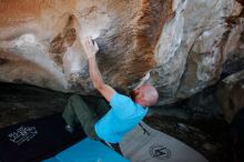Bouldering in Hueco Tanks on 11/02/2018 with Blue Lizard Climbing and Yoga

Filename: SRM_20181102_1211091.jpg
Aperture: f/4.0
Shutter Speed: 1/400
Body: Canon EOS-1D Mark II
Lens: Canon EF 16-35mm f/2.8 L