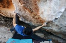 Bouldering in Hueco Tanks on 11/02/2018 with Blue Lizard Climbing and Yoga

Filename: SRM_20181102_1212310.jpg
Aperture: f/4.0
Shutter Speed: 1/200
Body: Canon EOS-1D Mark II
Lens: Canon EF 16-35mm f/2.8 L