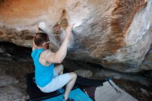 Bouldering in Hueco Tanks on 11/02/2018 with Blue Lizard Climbing and Yoga

Filename: SRM_20181102_1219071.jpg
Aperture: f/4.0
Shutter Speed: 1/250
Body: Canon EOS-1D Mark II
Lens: Canon EF 16-35mm f/2.8 L