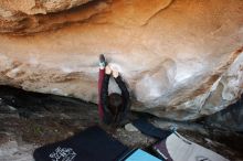 Bouldering in Hueco Tanks on 11/02/2018 with Blue Lizard Climbing and Yoga

Filename: SRM_20181102_1234080.jpg
Aperture: f/4.0
Shutter Speed: 1/200
Body: Canon EOS-1D Mark II
Lens: Canon EF 16-35mm f/2.8 L
