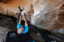Bouldering in Hueco Tanks on 11/02/2018 with Blue Lizard Climbing and Yoga

Filename: SRM_20181102_1251050.jpg
Aperture: f/4.0
Shutter Speed: 1/320
Body: Canon EOS-1D Mark II
Lens: Canon EF 16-35mm f/2.8 L