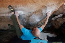 Bouldering in Hueco Tanks on 11/02/2018 with Blue Lizard Climbing and Yoga

Filename: SRM_20181102_1310290.jpg
Aperture: f/4.5
Shutter Speed: 1/250
Body: Canon EOS-1D Mark II
Lens: Canon EF 16-35mm f/2.8 L