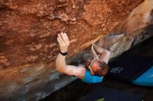 Bouldering in Hueco Tanks on 11/02/2018 with Blue Lizard Climbing and Yoga

Filename: SRM_20181102_1341030.jpg
Aperture: f/4.0
Shutter Speed: 1/320
Body: Canon EOS-1D Mark II
Lens: Canon EF 16-35mm f/2.8 L