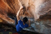 Bouldering in Hueco Tanks on 11/02/2018 with Blue Lizard Climbing and Yoga

Filename: SRM_20181102_1348310.jpg
Aperture: f/4.0
Shutter Speed: 1/250
Body: Canon EOS-1D Mark II
Lens: Canon EF 16-35mm f/2.8 L