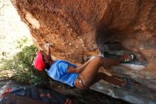 Bouldering in Hueco Tanks on 11/02/2018 with Blue Lizard Climbing and Yoga

Filename: SRM_20181102_1353040.jpg
Aperture: f/4.0
Shutter Speed: 1/400
Body: Canon EOS-1D Mark II
Lens: Canon EF 16-35mm f/2.8 L