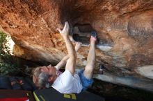 Bouldering in Hueco Tanks on 11/02/2018 with Blue Lizard Climbing and Yoga

Filename: SRM_20181102_1353250.jpg
Aperture: f/4.0
Shutter Speed: 1/320
Body: Canon EOS-1D Mark II
Lens: Canon EF 16-35mm f/2.8 L