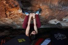 Bouldering in Hueco Tanks on 11/02/2018 with Blue Lizard Climbing and Yoga

Filename: SRM_20181102_1355270.jpg
Aperture: f/4.0
Shutter Speed: 1/250
Body: Canon EOS-1D Mark II
Lens: Canon EF 16-35mm f/2.8 L
