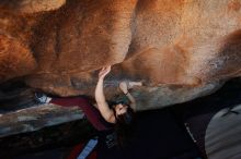 Bouldering in Hueco Tanks on 11/02/2018 with Blue Lizard Climbing and Yoga

Filename: SRM_20181102_1357400.jpg
Aperture: f/4.0
Shutter Speed: 1/320
Body: Canon EOS-1D Mark II
Lens: Canon EF 16-35mm f/2.8 L