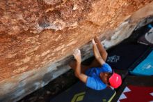 Bouldering in Hueco Tanks on 11/02/2018 with Blue Lizard Climbing and Yoga

Filename: SRM_20181102_1400070.jpg
Aperture: f/4.0
Shutter Speed: 1/320
Body: Canon EOS-1D Mark II
Lens: Canon EF 16-35mm f/2.8 L