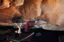 Bouldering in Hueco Tanks on 11/02/2018 with Blue Lizard Climbing and Yoga

Filename: SRM_20181102_1402510.jpg
Aperture: f/4.0
Shutter Speed: 1/320
Body: Canon EOS-1D Mark II
Lens: Canon EF 16-35mm f/2.8 L