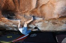 Bouldering in Hueco Tanks on 11/02/2018 with Blue Lizard Climbing and Yoga

Filename: SRM_20181102_1403280.jpg
Aperture: f/4.0
Shutter Speed: 1/400
Body: Canon EOS-1D Mark II
Lens: Canon EF 16-35mm f/2.8 L