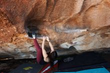 Bouldering in Hueco Tanks on 11/02/2018 with Blue Lizard Climbing and Yoga

Filename: SRM_20181102_1415520.jpg
Aperture: f/4.5
Shutter Speed: 1/200
Body: Canon EOS-1D Mark II
Lens: Canon EF 16-35mm f/2.8 L