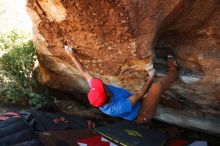 Bouldering in Hueco Tanks on 11/02/2018 with Blue Lizard Climbing and Yoga

Filename: SRM_20181102_1423150.jpg
Aperture: f/4.5
Shutter Speed: 1/250
Body: Canon EOS-1D Mark II
Lens: Canon EF 16-35mm f/2.8 L