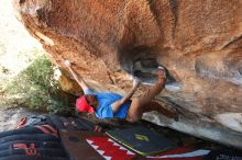 Bouldering in Hueco Tanks on 11/02/2018 with Blue Lizard Climbing and Yoga

Filename: SRM_20181102_1435580.jpg
Aperture: f/4.0
Shutter Speed: 1/320
Body: Canon EOS-1D Mark II
Lens: Canon EF 16-35mm f/2.8 L