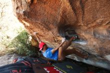 Bouldering in Hueco Tanks on 11/02/2018 with Blue Lizard Climbing and Yoga

Filename: SRM_20181102_1436040.jpg
Aperture: f/4.0
Shutter Speed: 1/400
Body: Canon EOS-1D Mark II
Lens: Canon EF 16-35mm f/2.8 L
