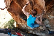 Bouldering in Hueco Tanks on 11/02/2018 with Blue Lizard Climbing and Yoga

Filename: SRM_20181102_1438540.jpg
Aperture: f/4.0
Shutter Speed: 1/400
Body: Canon EOS-1D Mark II
Lens: Canon EF 16-35mm f/2.8 L
