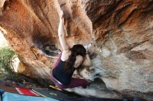 Bouldering in Hueco Tanks on 11/02/2018 with Blue Lizard Climbing and Yoga

Filename: SRM_20181102_1440470.jpg
Aperture: f/4.0
Shutter Speed: 1/250
Body: Canon EOS-1D Mark II
Lens: Canon EF 16-35mm f/2.8 L