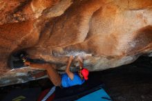 Bouldering in Hueco Tanks on 11/02/2018 with Blue Lizard Climbing and Yoga

Filename: SRM_20181102_1443280.jpg
Aperture: f/4.0
Shutter Speed: 1/400
Body: Canon EOS-1D Mark II
Lens: Canon EF 16-35mm f/2.8 L