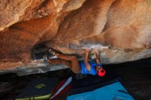 Bouldering in Hueco Tanks on 11/02/2018 with Blue Lizard Climbing and Yoga

Filename: SRM_20181102_1443310.jpg
Aperture: f/4.0
Shutter Speed: 1/320
Body: Canon EOS-1D Mark II
Lens: Canon EF 16-35mm f/2.8 L