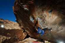 Bouldering in Hueco Tanks on 11/02/2018 with Blue Lizard Climbing and Yoga

Filename: SRM_20181102_1609480.jpg
Aperture: f/9.0
Shutter Speed: 1/250
Body: Canon EOS-1D Mark II
Lens: Canon EF 16-35mm f/2.8 L