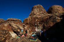 Bouldering in Hueco Tanks on 11/02/2018 with Blue Lizard Climbing and Yoga

Filename: SRM_20181102_1704250.jpg
Aperture: f/9.0
Shutter Speed: 1/250
Body: Canon EOS-1D Mark II
Lens: Canon EF 16-35mm f/2.8 L