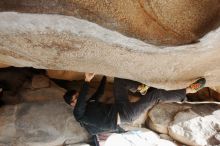 Bouldering in Hueco Tanks on 11/03/2018 with Blue Lizard Climbing and Yoga

Filename: SRM_20181103_0935321.jpg
Aperture: f/5.6
Shutter Speed: 1/400
Body: Canon EOS-1D Mark II
Lens: Canon EF 16-35mm f/2.8 L