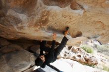 Bouldering in Hueco Tanks on 11/03/2018 with Blue Lizard Climbing and Yoga

Filename: SRM_20181103_0935490.jpg
Aperture: f/5.6
Shutter Speed: 1/500
Body: Canon EOS-1D Mark II
Lens: Canon EF 16-35mm f/2.8 L