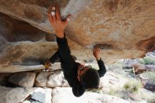 Bouldering in Hueco Tanks on 11/03/2018 with Blue Lizard Climbing and Yoga

Filename: SRM_20181103_0936171.jpg
Aperture: f/5.6
Shutter Speed: 1/320
Body: Canon EOS-1D Mark II
Lens: Canon EF 16-35mm f/2.8 L