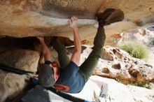 Bouldering in Hueco Tanks on 11/03/2018 with Blue Lizard Climbing and Yoga

Filename: SRM_20181103_0954591.jpg
Aperture: f/5.6
Shutter Speed: 1/800
Body: Canon EOS-1D Mark II
Lens: Canon EF 16-35mm f/2.8 L