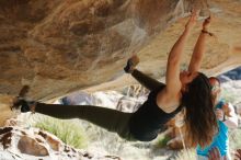 Bouldering in Hueco Tanks on 11/03/2018 with Blue Lizard Climbing and Yoga

Filename: SRM_20181103_1005120.jpg
Aperture: f/4.0
Shutter Speed: 1/1000
Body: Canon EOS-1D Mark II
Lens: Canon EF 50mm f/1.8 II