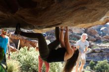 Bouldering in Hueco Tanks on 11/03/2018 with Blue Lizard Climbing and Yoga

Filename: SRM_20181103_1010200.jpg
Aperture: f/5.6
Shutter Speed: 1/320
Body: Canon EOS-1D Mark II
Lens: Canon EF 50mm f/1.8 II