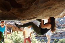 Bouldering in Hueco Tanks on 11/03/2018 with Blue Lizard Climbing and Yoga

Filename: SRM_20181103_1010230.jpg
Aperture: f/5.6
Shutter Speed: 1/250
Body: Canon EOS-1D Mark II
Lens: Canon EF 50mm f/1.8 II