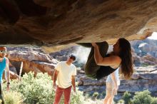 Bouldering in Hueco Tanks on 11/03/2018 with Blue Lizard Climbing and Yoga

Filename: SRM_20181103_1010250.jpg
Aperture: f/5.6
Shutter Speed: 1/320
Body: Canon EOS-1D Mark II
Lens: Canon EF 50mm f/1.8 II