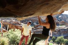 Bouldering in Hueco Tanks on 11/03/2018 with Blue Lizard Climbing and Yoga

Filename: SRM_20181103_1010270.jpg
Aperture: f/5.6
Shutter Speed: 1/400
Body: Canon EOS-1D Mark II
Lens: Canon EF 50mm f/1.8 II