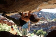 Bouldering in Hueco Tanks on 11/03/2018 with Blue Lizard Climbing and Yoga

Filename: SRM_20181103_1010571.jpg
Aperture: f/5.6
Shutter Speed: 1/400
Body: Canon EOS-1D Mark II
Lens: Canon EF 50mm f/1.8 II