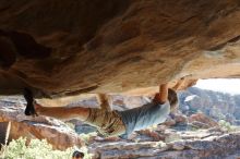 Bouldering in Hueco Tanks on 11/03/2018 with Blue Lizard Climbing and Yoga

Filename: SRM_20181103_1011180.jpg
Aperture: f/5.6
Shutter Speed: 1/320
Body: Canon EOS-1D Mark II
Lens: Canon EF 50mm f/1.8 II