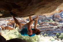 Bouldering in Hueco Tanks on 11/03/2018 with Blue Lizard Climbing and Yoga

Filename: SRM_20181103_1020060.jpg
Aperture: f/5.6
Shutter Speed: 1/320
Body: Canon EOS-1D Mark II
Lens: Canon EF 50mm f/1.8 II