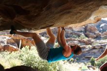 Bouldering in Hueco Tanks on 11/03/2018 with Blue Lizard Climbing and Yoga

Filename: SRM_20181103_1020091.jpg
Aperture: f/5.6
Shutter Speed: 1/320
Body: Canon EOS-1D Mark II
Lens: Canon EF 50mm f/1.8 II
