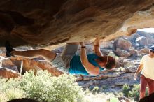 Bouldering in Hueco Tanks on 11/03/2018 with Blue Lizard Climbing and Yoga

Filename: SRM_20181103_1020120.jpg
Aperture: f/5.6
Shutter Speed: 1/320
Body: Canon EOS-1D Mark II
Lens: Canon EF 50mm f/1.8 II