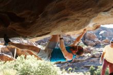 Bouldering in Hueco Tanks on 11/03/2018 with Blue Lizard Climbing and Yoga

Filename: SRM_20181103_1020132.jpg
Aperture: f/5.6
Shutter Speed: 1/320
Body: Canon EOS-1D Mark II
Lens: Canon EF 50mm f/1.8 II
