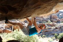 Bouldering in Hueco Tanks on 11/03/2018 with Blue Lizard Climbing and Yoga

Filename: SRM_20181103_1021380.jpg
Aperture: f/5.6
Shutter Speed: 1/320
Body: Canon EOS-1D Mark II
Lens: Canon EF 50mm f/1.8 II