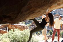 Bouldering in Hueco Tanks on 11/03/2018 with Blue Lizard Climbing and Yoga

Filename: SRM_20181103_1023041.jpg
Aperture: f/5.6
Shutter Speed: 1/320
Body: Canon EOS-1D Mark II
Lens: Canon EF 50mm f/1.8 II