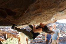 Bouldering in Hueco Tanks on 11/03/2018 with Blue Lizard Climbing and Yoga

Filename: SRM_20181103_1030011.jpg
Aperture: f/5.6
Shutter Speed: 1/250
Body: Canon EOS-1D Mark II
Lens: Canon EF 50mm f/1.8 II
