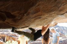 Bouldering in Hueco Tanks on 11/03/2018 with Blue Lizard Climbing and Yoga

Filename: SRM_20181103_1030030.jpg
Aperture: f/5.6
Shutter Speed: 1/200
Body: Canon EOS-1D Mark II
Lens: Canon EF 50mm f/1.8 II