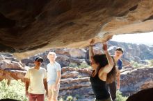 Bouldering in Hueco Tanks on 11/03/2018 with Blue Lizard Climbing and Yoga

Filename: SRM_20181103_1030071.jpg
Aperture: f/5.6
Shutter Speed: 1/320
Body: Canon EOS-1D Mark II
Lens: Canon EF 50mm f/1.8 II
