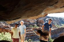 Bouldering in Hueco Tanks on 11/03/2018 with Blue Lizard Climbing and Yoga

Filename: SRM_20181103_1030072.jpg
Aperture: f/5.6
Shutter Speed: 1/500
Body: Canon EOS-1D Mark II
Lens: Canon EF 50mm f/1.8 II