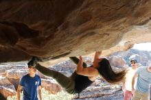 Bouldering in Hueco Tanks on 11/03/2018 with Blue Lizard Climbing and Yoga

Filename: SRM_20181103_1030560.jpg
Aperture: f/5.6
Shutter Speed: 1/320
Body: Canon EOS-1D Mark II
Lens: Canon EF 50mm f/1.8 II